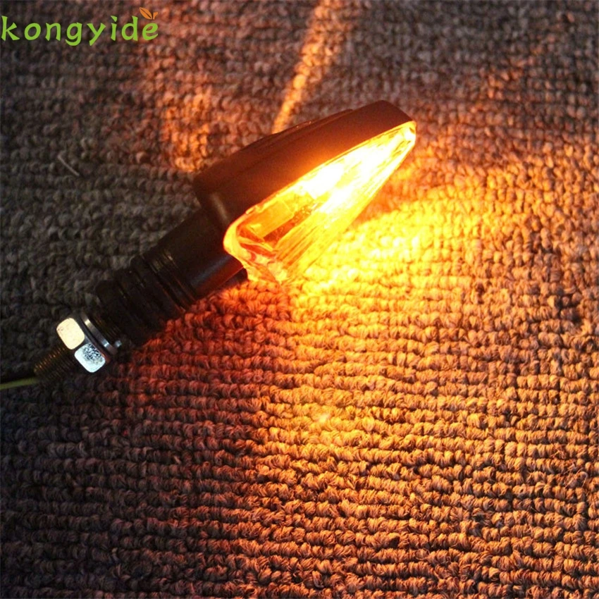 

KONGYIDE Super Automaker drop ship Universal Waterproof 2x Motorcycle Turn Signal Indicator Halogen Light Bulb Blinker otc10