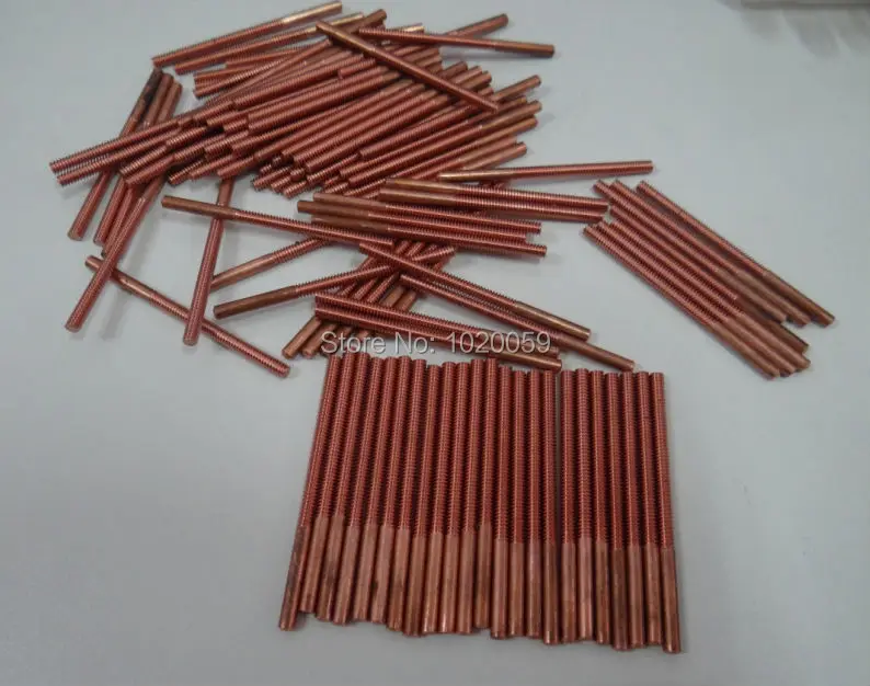 

M3*30*50 copper tapping Electrodes for Spark EDM without hole