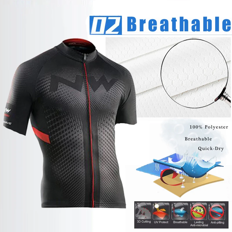 NW radfahren jersey manner stil kurzen armeln radfahren kleidung sportswear outdoor mtb ropa ciclismo bike Northwave