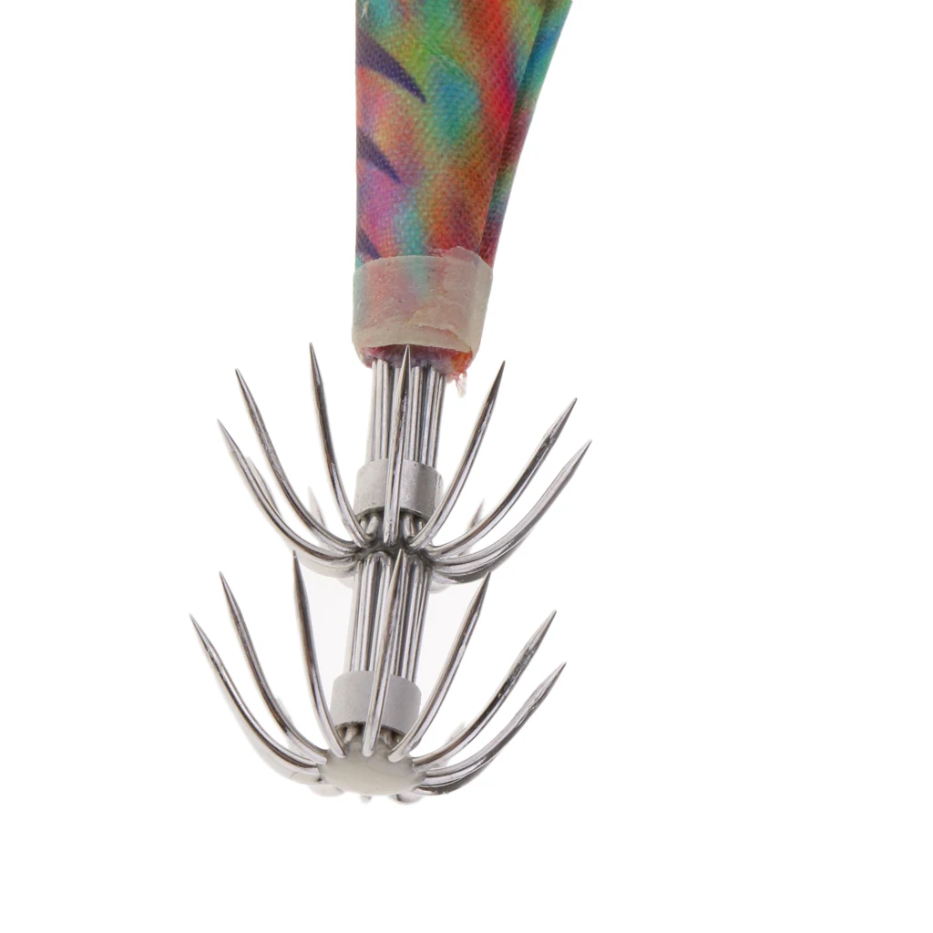 Squid Cuttlefish Lure Hook Lifelike 3D Eyes Specially-Designed Shrimp Shape Bionic Fake Fishing Bait Senuelo de pesca