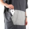 Microfiber Wetsuit Changing Robe Poncho with hood Quick Dry Hooded Towels for Swim Beach & Pool Compact & Lightweight Swim Towel 3