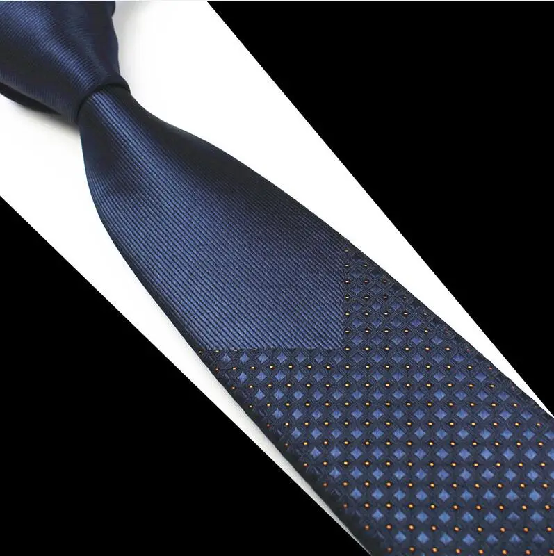 RBOCOTT Модный Узкий галстук 6 см шелковый галстук для мужчин 16 видов стилей ручной работы тонкий галстук синий и красный мужской галстук для свадебной вечеринки - Цвет: 04