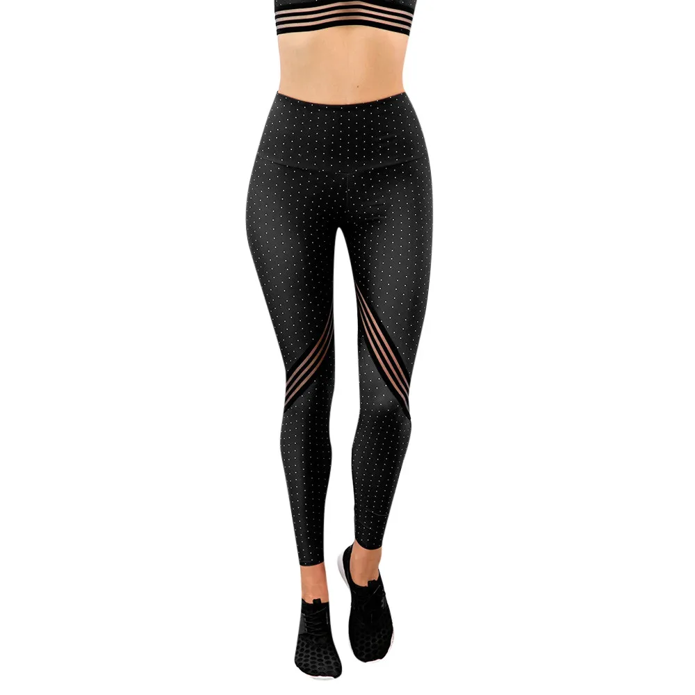 

Women's Workout Leggings Yoga Pant Female 3D Print Fitness Sports Gym Running Yoga Tummy Control Athletic Pants