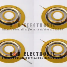 4 шт. 44,4 мм супер твитеры Голосовая катушка титановая пленка плоский 8OHM для JBL 2404 2404J 2404J-1 2405 2405 2405J ремонт динамиков