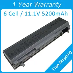 6 Cell Аккумулятор для ноутбука Dell Latitude E6410 E6400 XFR pt434 PT435 pt436 pt437 ky477 ky265 ky266 ky268 c719r u844g 0fu268