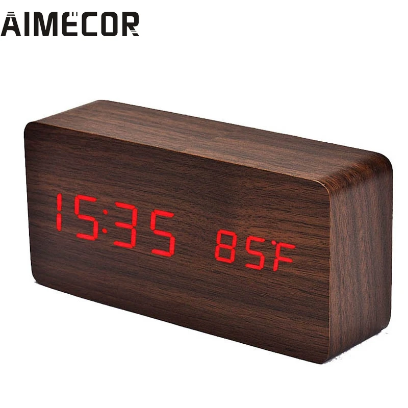 My House Temperature Display Sounds Control Electronic Desktop LED