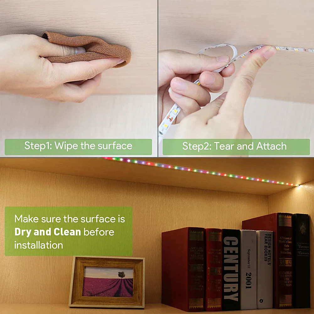LED Strip Light Flexible Neon Backlight TV Lights For Home Living Room Decoration Waterproof tira Led Diode Tape 12V RGB Strip (16)