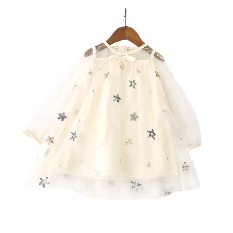 

Fanfiluca Kids Dresses for Girls Mesh Lace Baby Girls Princess Children Clothing Summer Birthday Party Fashion Girls Dress