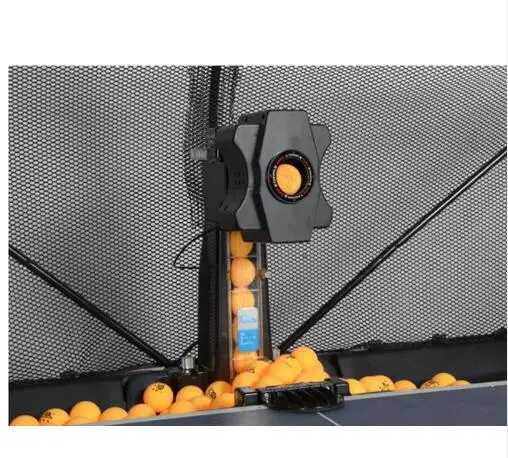 

80x34x34cm 50W Automatic Robot Table Tennis Ping-pong Ball Machine Practice Recycle With 100 Balls 0-9 Head Swinging Speed New