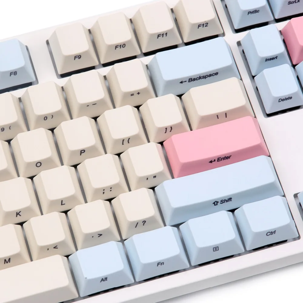 Младенческий keycap боковой принт вишни профиль PBT краситель sub 108 клавишей для