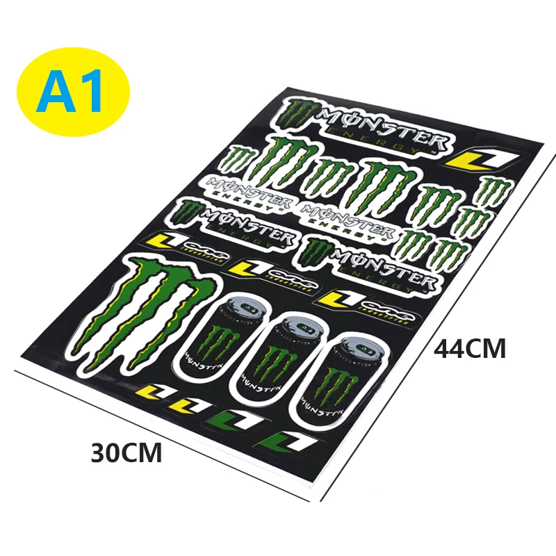 

Waterproof Sticker for Remote Control Toys Car fit for 1/10/12/14 Radio-controlled Racing Cars VS WLtoys 12428 12423