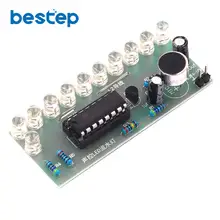 Голосовой светодиодный фонарь с эффектом воды комплект CD4017 управление фонарем забавное электронное производство DIY обучающие детали