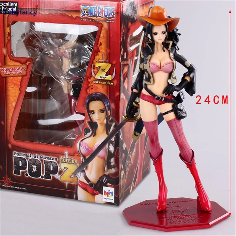 Tobyfancy Anime One Piece Nico Robin Onepiece Seksi POP PVC Action Figure Koleksiyon Model Oyuncaklar