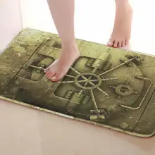 Замок Стиль Ванная комната Коврики, забавные Нескользящие Для ванной Коврики, Занавески для душа Интимные аксессуары, Коврики Чинг вашей душе Шторы