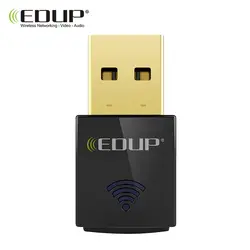 EDUP usb Wi-Fi адаптер 300 Мбит/с 802.11n Wi-Fi приемник usb ethernet адаптер сетевой карты Windows, Mac для ноутбуков настольных ПК