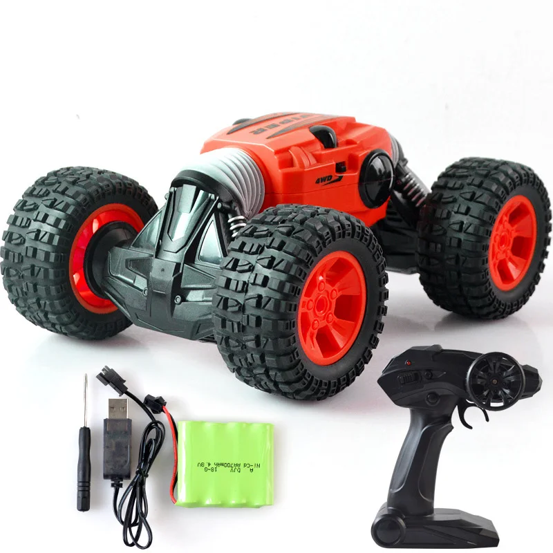 

1:16 RC Car 2.4GHz4WD Double-sided One Key Transformation All-terrain Vehicle Varanid Climbing Car Remote Control Truck
