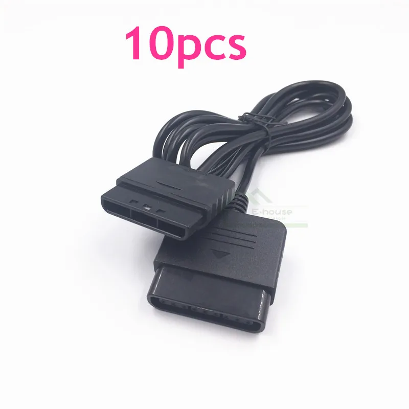10pcs Game Controller Extension Cable Cord for Sony Playstation PS1 PS2
