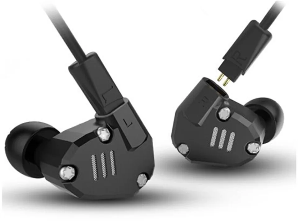 KZ ZS6 2 сбалансированные арматурные + динамических драйвера 2-контактные 0 75 мм