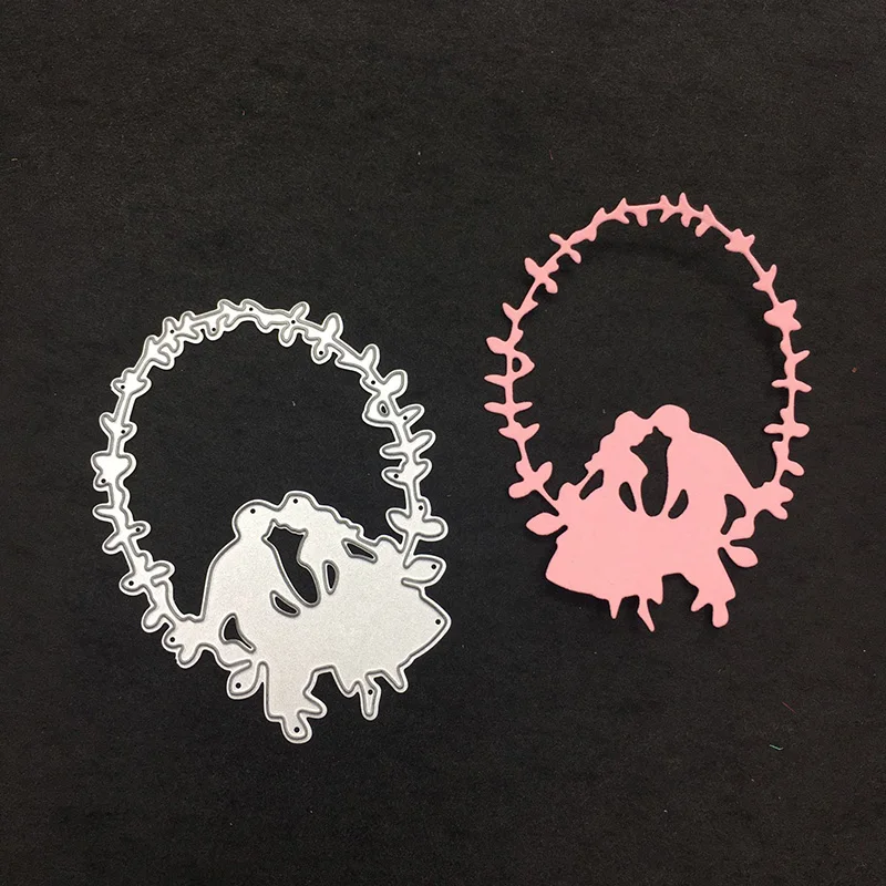 

Wedding Metal Cutting Dies Sweet Lover Garland Steel Dies Scrapbooking Embossing Craft Dies DIY Stencil For Paper Card Making