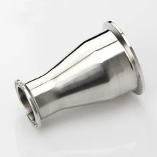 Sanitary Tri Clamp Ferrule Reducer Weld Stainless Steel   Pipe Connector