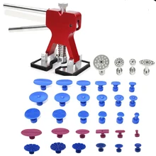 PDR удаление вмятин безболезненный инструмент для ремонта вмятин удаление вмятин Съемник вкладки присоска клей вкладки для град повреждения ручные инструменты набор