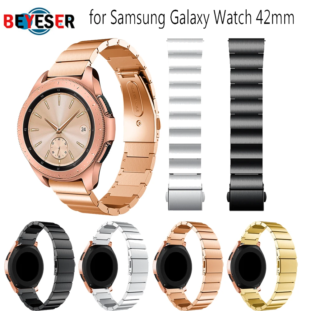 

20mm Stainless Steel Strap For Samsung Galaxy watch 5/5Pro/4 Watch Strap Metal Type Wristband Accessories For Amazfit GTS4 Mini