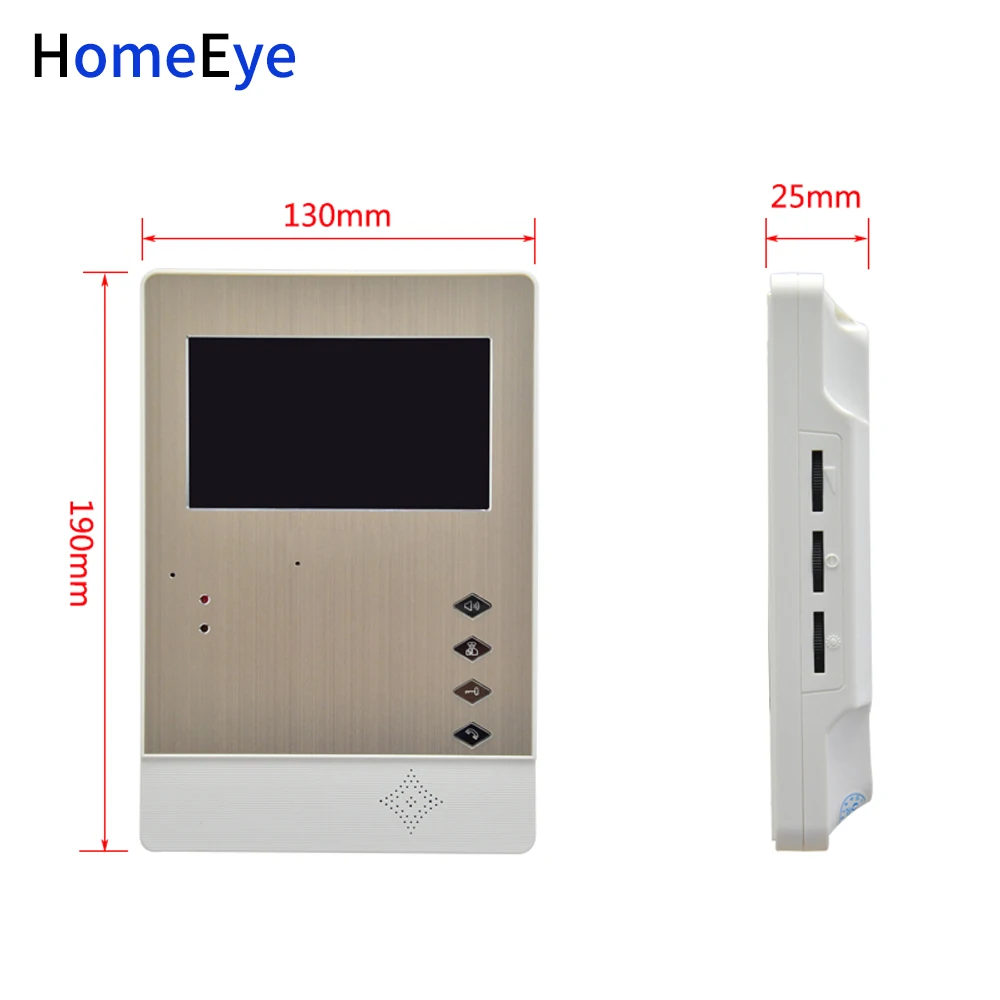 Домашний дверной звонок HomeEye 10 домашняя система контроля доступа 4 3 ''LTD