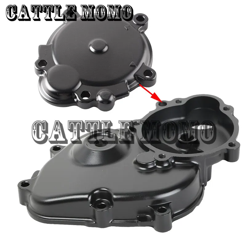 Aluminum Engine Crankcase Starter Cover with Gasket For Kawasaki Ninja
