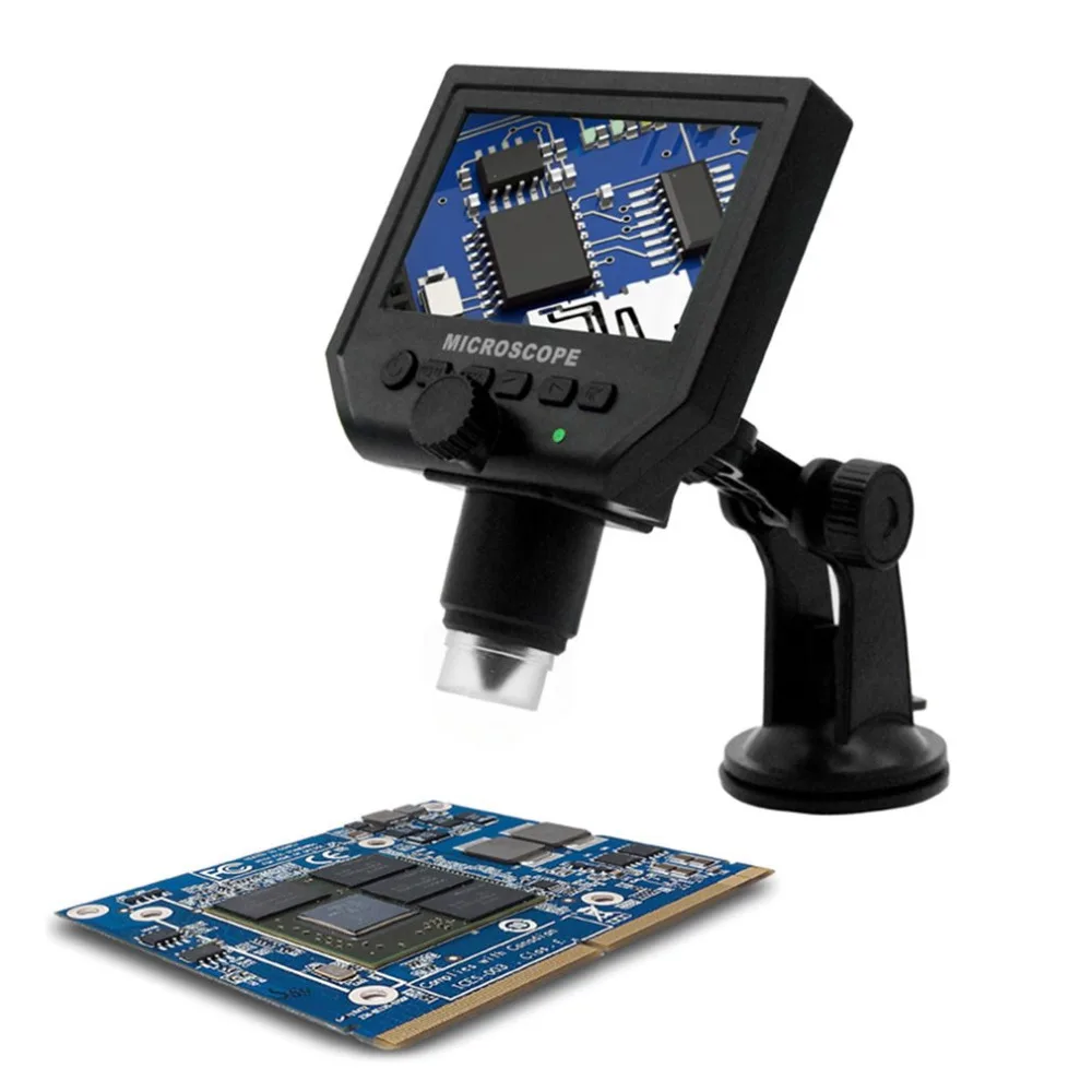 

Digital USB Microscope Digital USB Microscope LCD Display 4.3" Magnifier 3.6MP 1080P/720P HD US/EU Plug