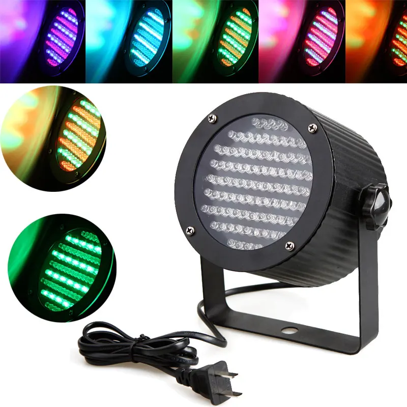 

86 RGB LED Light DMX Lighting Projector Stage Party Show Disco Professional high power 4 Channel DMX-512 LED Stage Light