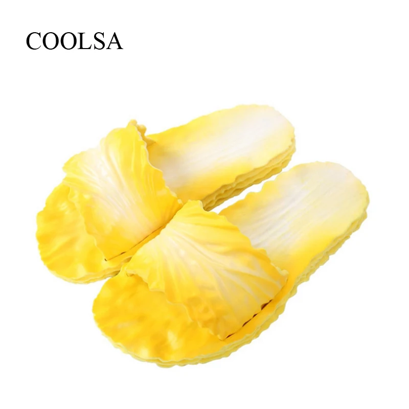 

Women Summer Non-slip Lovely Cartoon Vegetables Slippers Women Beach Flip Flops Women Indoor Slippers Women Fashion Slides Big