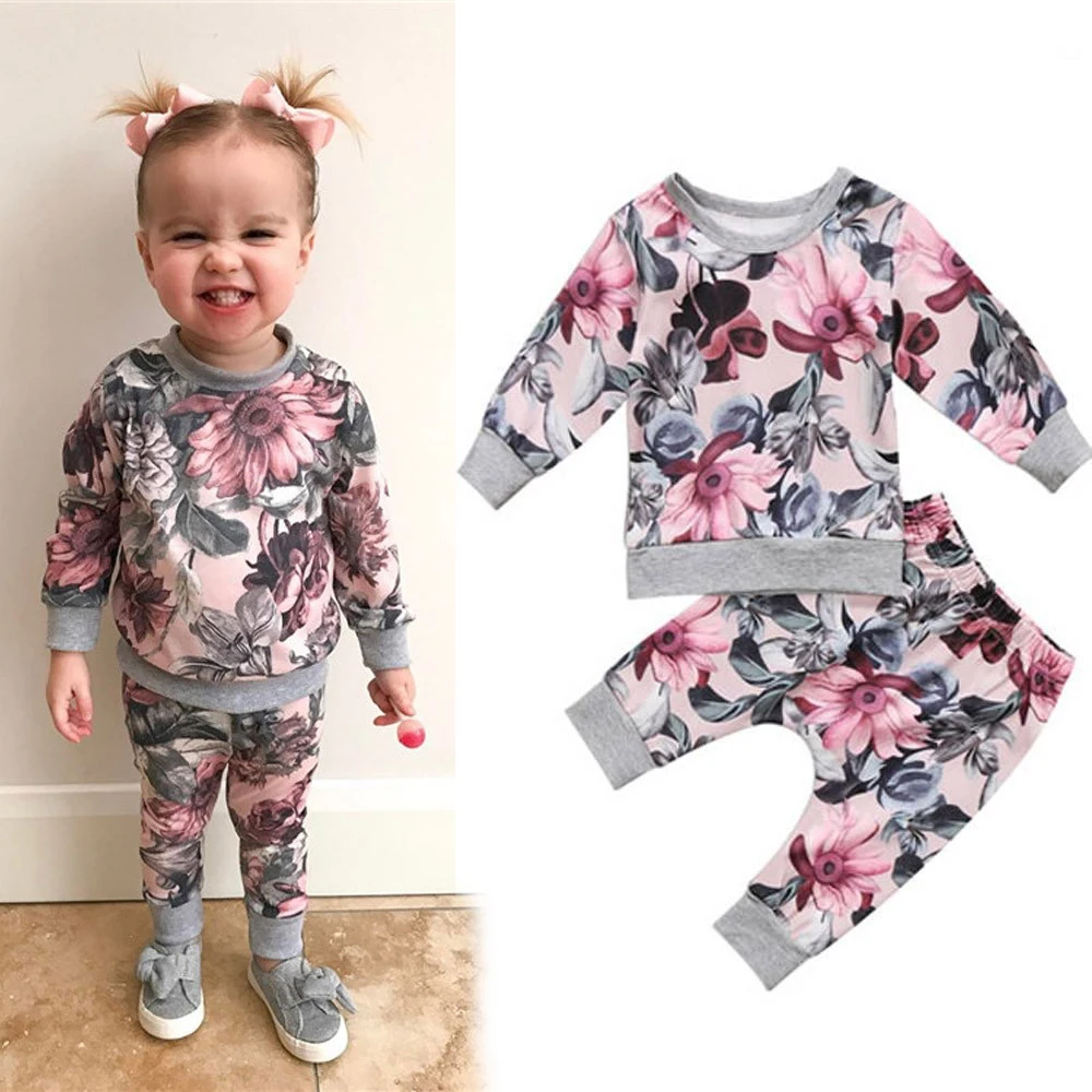 

Toddler Girl Clothes Autumn Children Clothing Sets Kids Sport Suits Girls Clothes Sets Long Sleeve Tracksuits For Girls Costumes