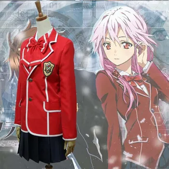 

New Japan Anime Guilty Crown Cosplay Costumes Inori Yuzuriha School Uniform Woman Party Students Uniforms HJF0