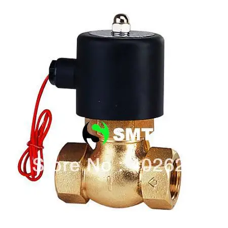 

20pcs/lots + 10pcs 24VDC coil 2L-170-20-24VDC, steam , PTFE seal, High temperature solenoid valve