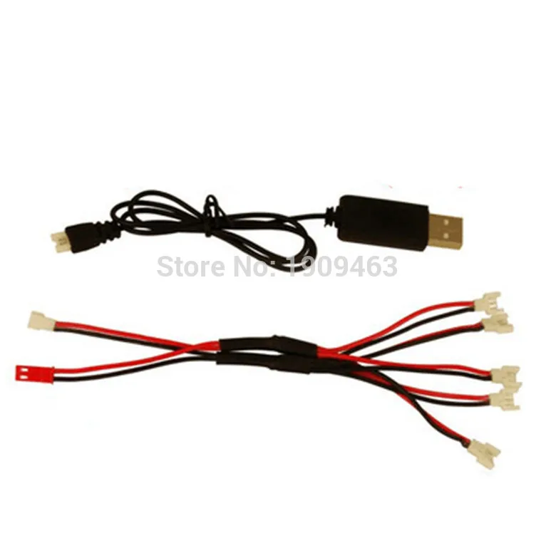 SYMA X5C X5SC X5SW Drone Battery USB Charger Charging Cable Wire Plug