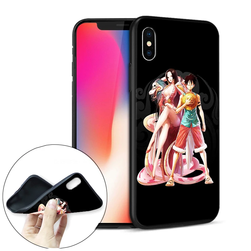 Цельнокроеный чехол для телефона Luffy Queen iPhone XS Max сексуальной девушки 5 S 5S X XR 6 6S 7 8