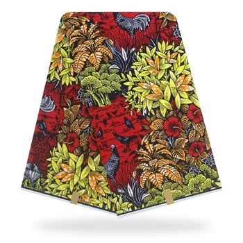 

New Veritable Wax Veritable Soft Latest 100% Cotton African Fabric Wax Veritable Style Real Pagne Veritable Wax 6 Yard/lot