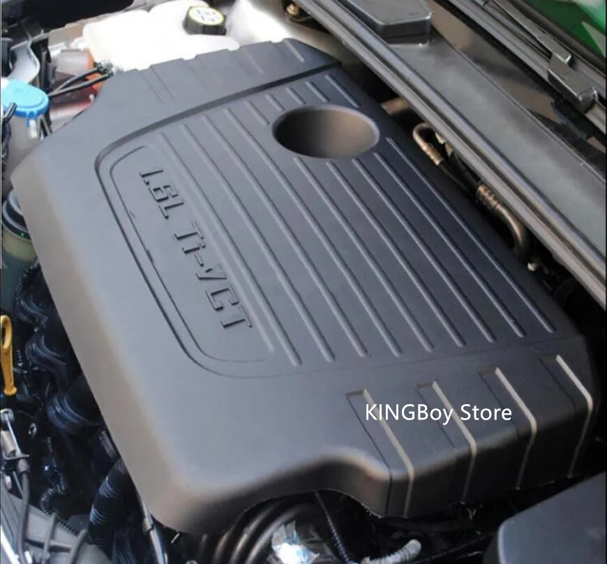 

2012 2013 2014 2015 2016 2017 For Ford Focus 1.6LCar Engine Cover Engine Upper Cover Accessories