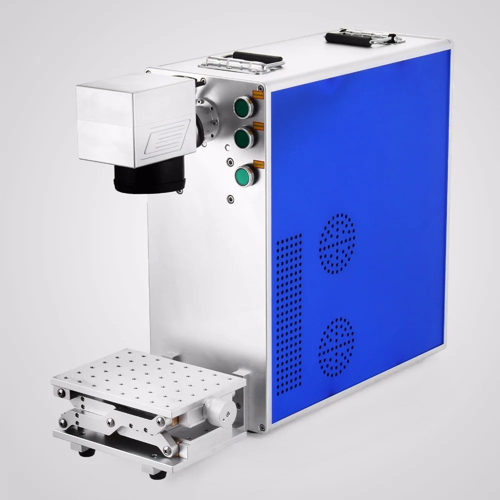 220V EU вилка 20W волоконная лазерная маркировочная машина гравер FDA CE нержавеющая