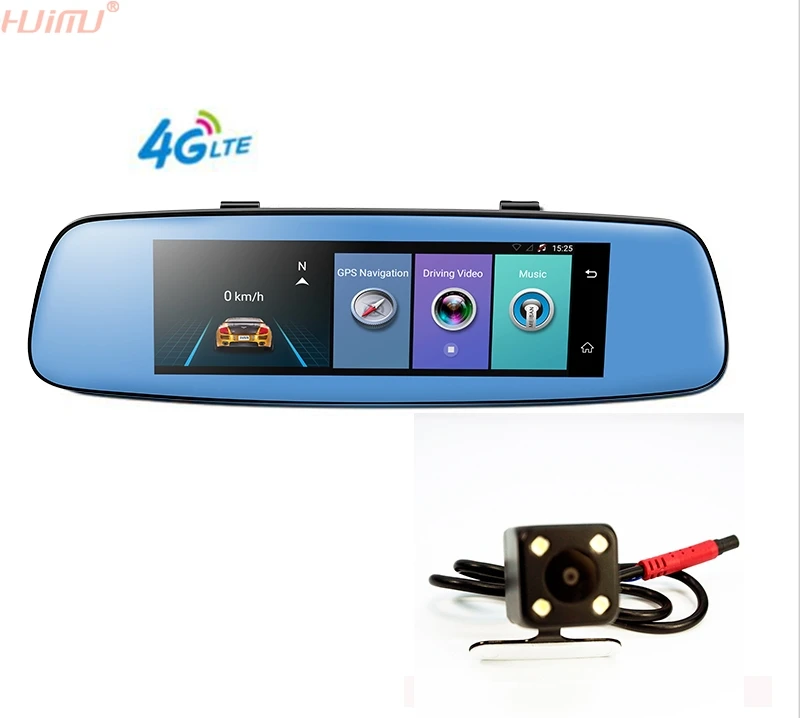 7 84 4G Car DVR Mirror Rearview Mirror Car Camera GPS Navigatior Remote Monitor Smart Android