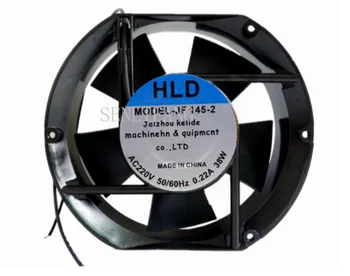 

Free shipping JF145-2 AC 220V 0.22A 38W 50/60HZ 17251 17CM 172*150*51mm 2 Wires Axial Computer Cooling Fan