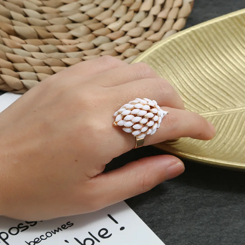 

Cute Black Hedgehog Rings For Women Vintage Antique Acrylic Gold Animal Biker Ring Men Hip Hop Accessories Fashion Jewelry