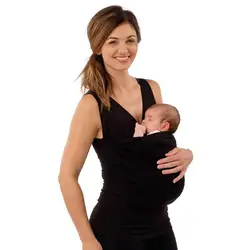 Новая футболка-кенгуру летний Рюкзак-переноска для мамы, топ для беременных, Футболка для беременных, хлопковый Рюкзак-переноска, Одежда
