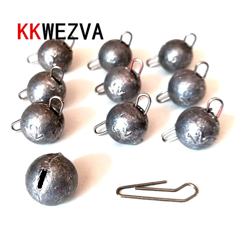 

KKWEZVA 10PSC/Lot 6g-18g Lead Sinker Head Hook Jigs Bait Fishing Hooks For Soft Lure Fishing Tackle Lure Fishing tools