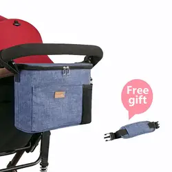 2019 Новый Термальность изоляции мешки для детская коляска коляски подгузник рюкзак для водонепроницаемая сумка для подгузников с съемные