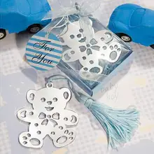 10 шт. Тедди Закладка "медведь" дома вечерние пользу Baby Shower предметы для вечеринки подарок сувенир для детского душа Свадебные сувениры