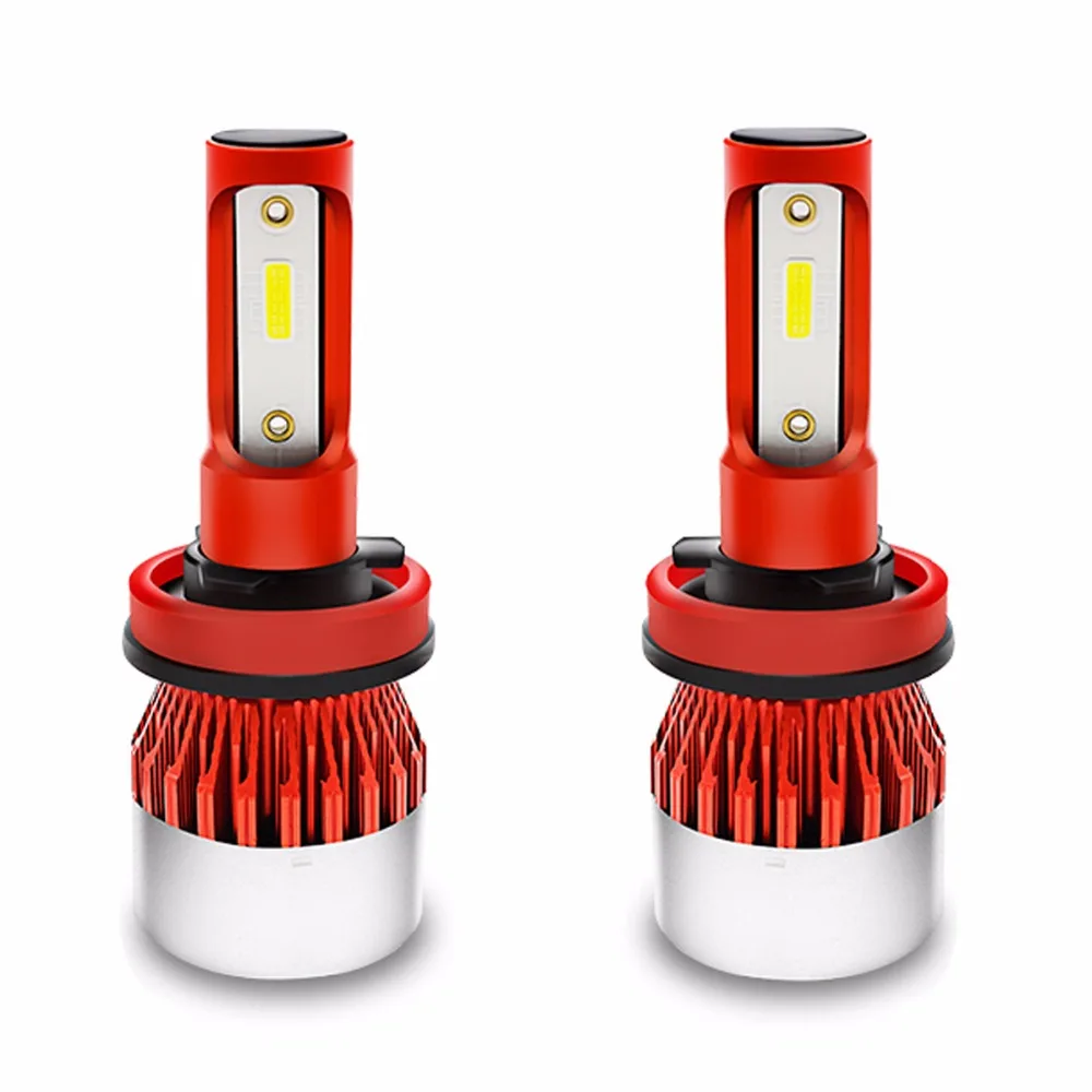 LAIMAIK H11 LED Headlight Bulb Conversion Kit 6000K Super Mini size H8