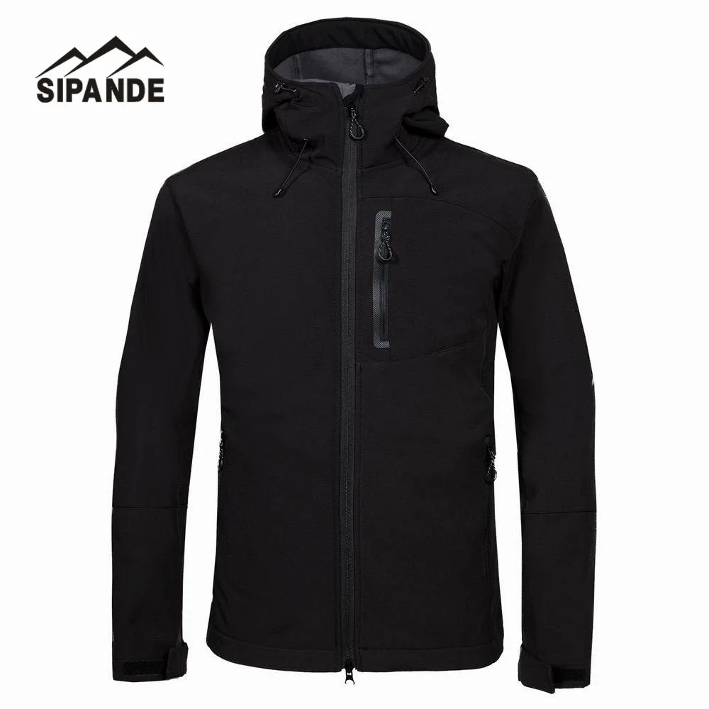 Men's Hiking Jackets with hood Softshell Jacket Men Outdoor Autumn