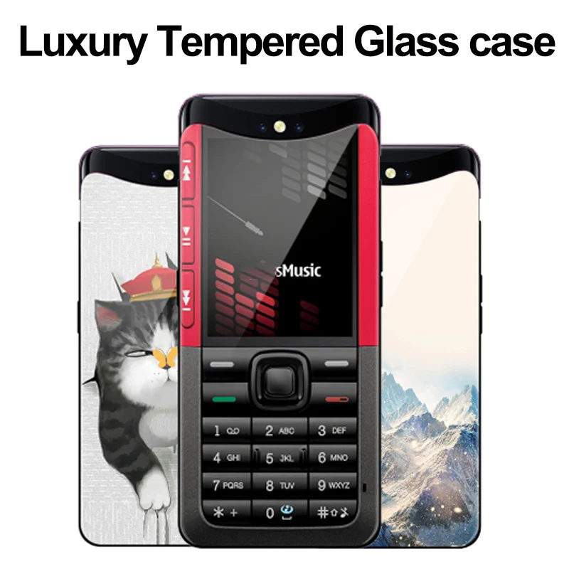 

6.42" For OPPO Find X case Luxury Tempered Glass back case For OPPO FindX phone cases shell For OPPOFind X Slim Protective cover