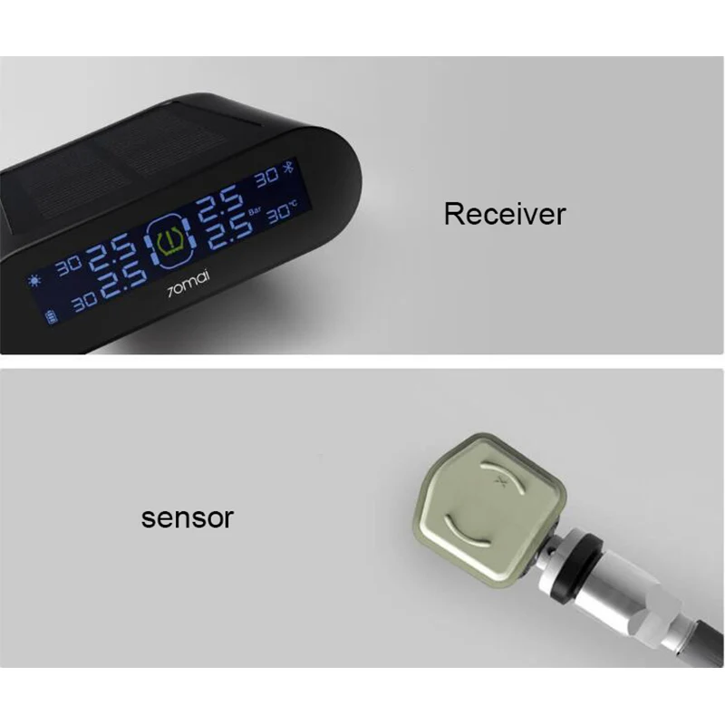 xiaomi 70 mai Minutes Dual Charging TPMS car Tire